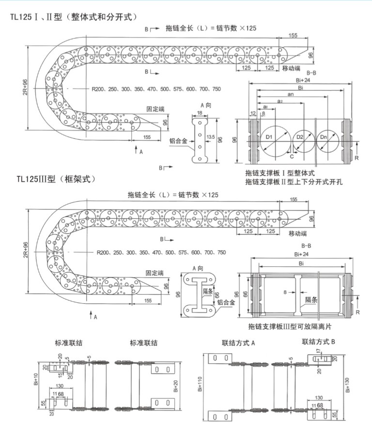 鋼制拖鏈